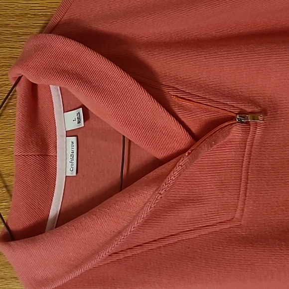 Croft & Barrow Coral Sweater Size Large - Picture 3 of 4